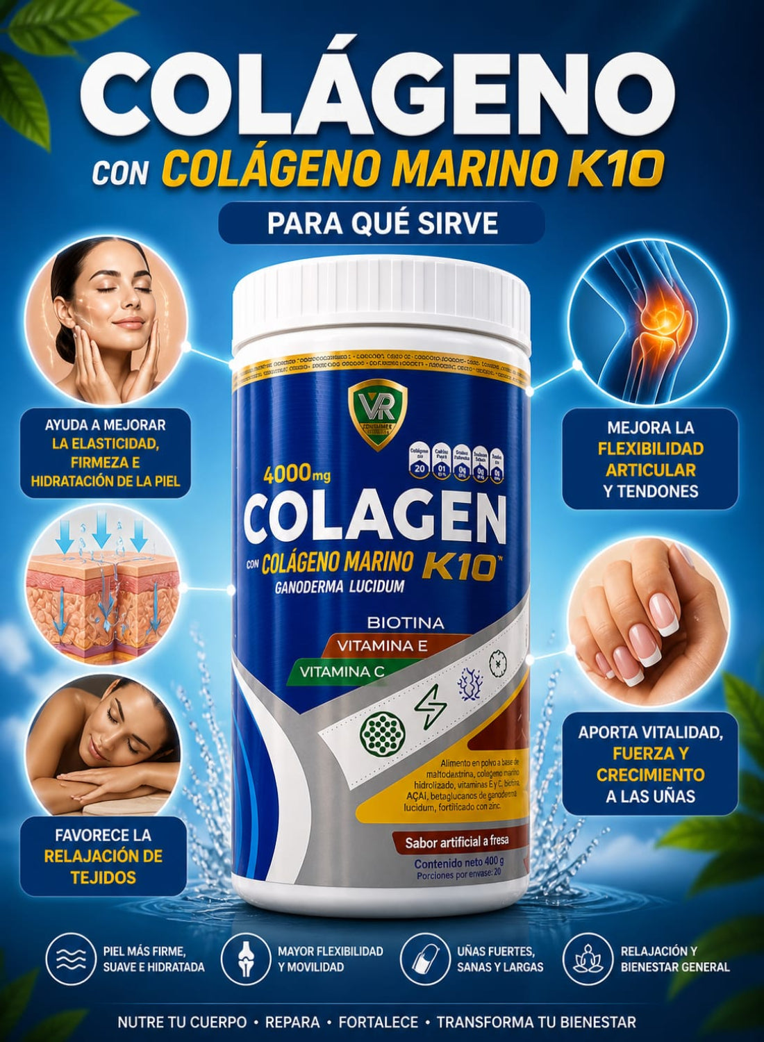 Colageno Marino K10