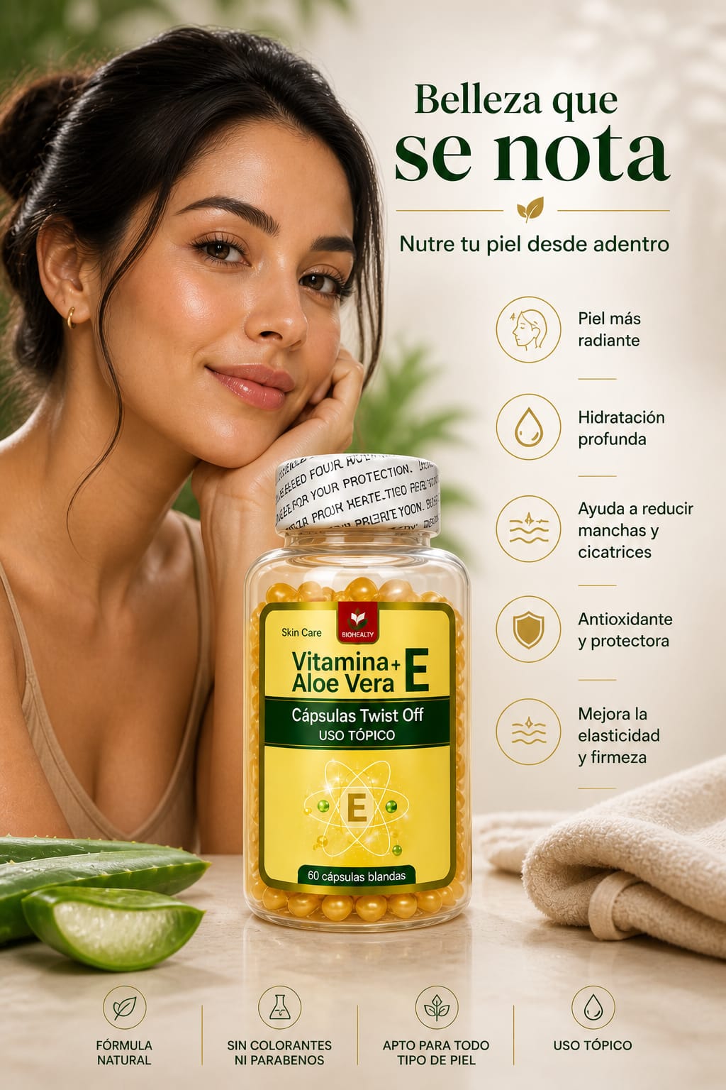 Vitamina E+Aloe Vera
