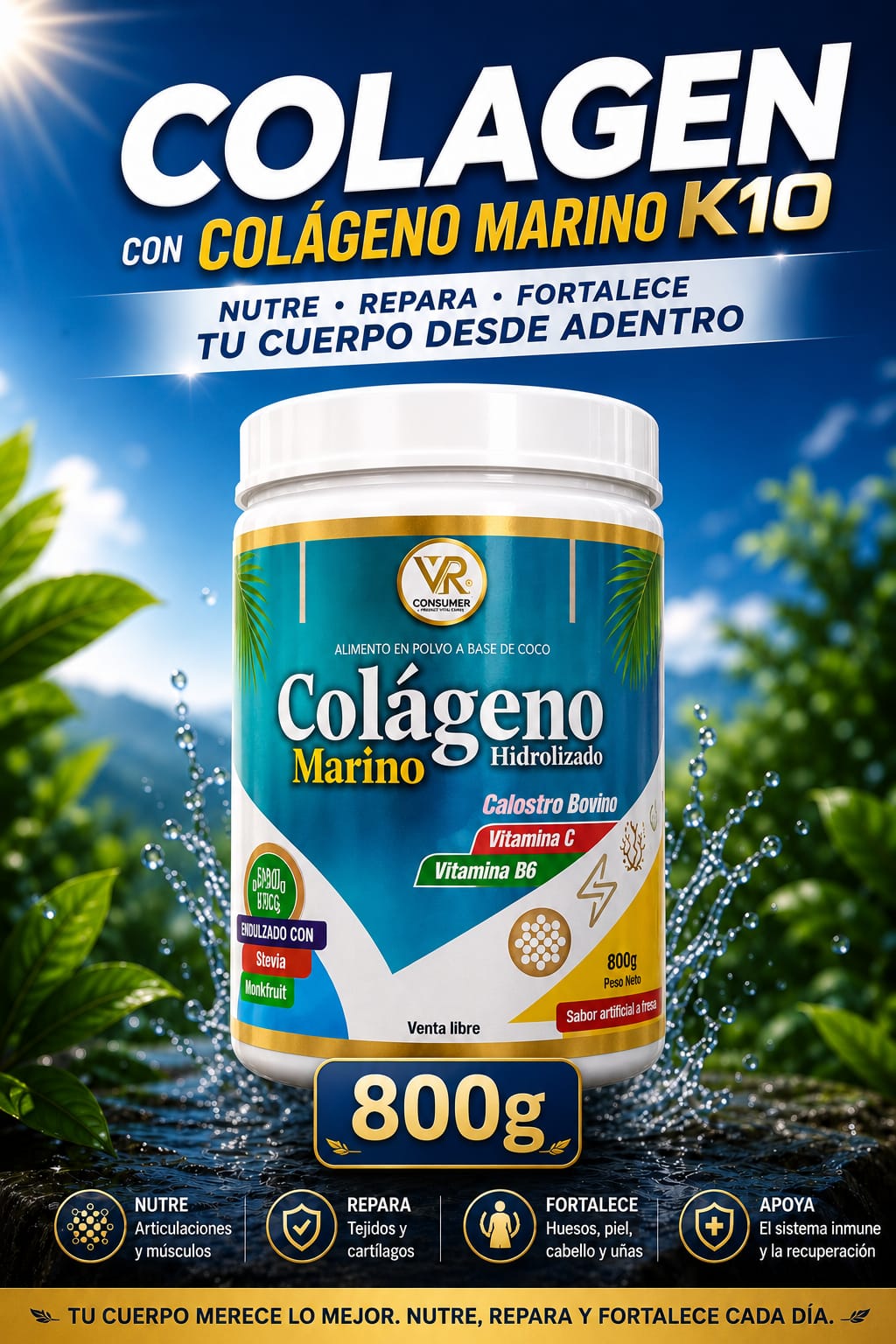 Colágeno Marino+Calostro Bovino